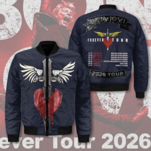 Bon Jovi 3D Bomber Jacket - GNE4586