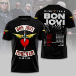 Bon Jovi 2026 Forever Tour 3D Apparel - HOATT14188