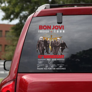Bon Jovi 3D Car Sticker - TANTN17742