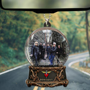 Bon Jovi Custom shape 2-sided Acrylic Car Ornament - TANTN17919