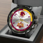 Brisbane Broncos 2025 NRL Premiers  Black Stainless Steel Watch - HOATT13613