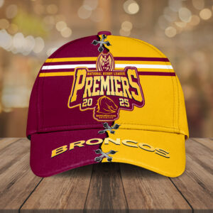 Brisbane Broncos 2025 NRL Premiers Classic Cap - HOATT13589