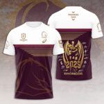 Brisbane Broncos 2025 NRL Premiers 3D Apparel - HOATT13639