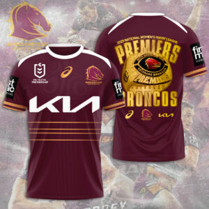 Brisbane Broncos 2025 Premiers 3D Apparel - MAITM13192