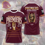 Brisbane Broncos 2025 Premiers 3D Apparel - MAITM13254
