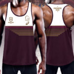 Brisbane Broncos 2025 Premiers Y-Back Muscle Tank Top - MAITM13371