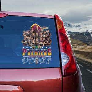 Brisbane Broncos 2025 Premiership 3D Car Sticker - TANTN17180