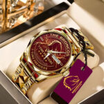 Brisbane Broncos 2025 Premiership Alloy Luxury Quartz Watch - TANTN17612