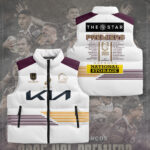 Brisbane Broncos 2025 Premiership 3D Sleeveless Down Jacket - TANTN17683