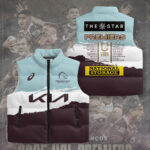 Brisbane Broncos 2025 Premiership 3D Sleeveless Down Jacket - TANTN17708