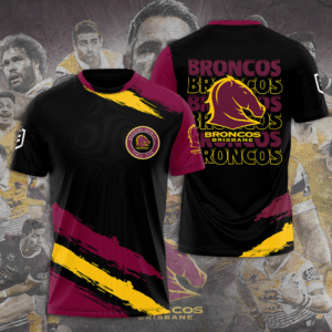 Brisbane Broncos 3D Apparel - TANTN 4945