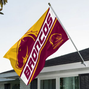 Brisbane Broncos 3D Double-side House Flag - HOATT13585