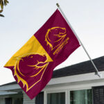 Brisbane Broncos 3D Double-side House Flag - VANDH 642