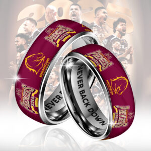 Brisbane Broncos Premiers 2025 Custom Alloy Ring - TANTN17264