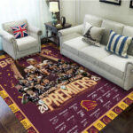 Brisbane Broncos Premiers 2025 Rectangular Rug - TANTN17258