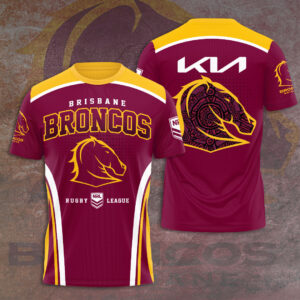 Brisbane Broncos 3D Apparel – VANDH 862