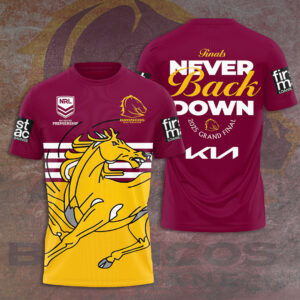 Brisbane Broncos 2025 Grand Final 3D Apparel - HOATT13574