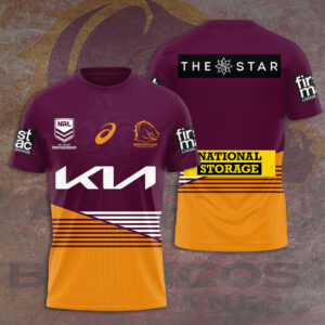 Brisbane Broncos 3D Apparel - VANDH 633