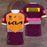 Brisbane Broncos 3D Apparel - VANDH 634