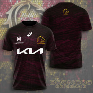 Brisbane Broncos 3D Apparel - VANDH 635