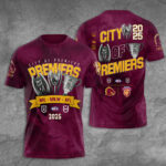 Brisbane Broncos x Brisbane Lions Premiers 2025 3D Apparel - TANTN17232