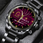 Brisbane Broncos x Rolex Black Stainless Steel Watch - MAITM13198