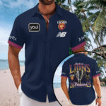 Brisbane Lions 2025 Premiers Short Sleeve Button-Down Shirt - MAITM13416
