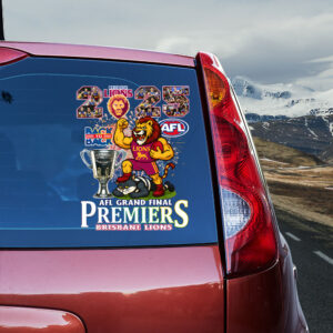 Brisbane Lions Premiers 2025 3D Car Sticker - TANTN17088