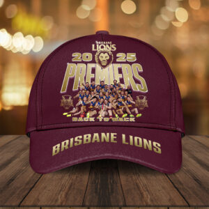 Brisbane Lions Premiers 2025 Classic Cap - TANTN17404