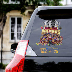 Brisbane Lions Premiers 2025 3D Car Sticker - HOATT13533