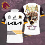Brisbane Broncos 2025 NRL Premiers 3D Apparel - HOATT13591