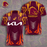 Brisbane Broncos 3D Apparel - VANDH 4453