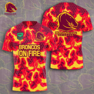 Brisbane Broncos 3D Apparel - VANDH 4454