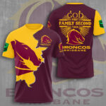 Brisbane Broncos 3D Apparel - VANDH 977