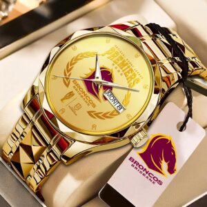 Brisbane Broncos Alloy Luxury Quartz Watch - GNE4533