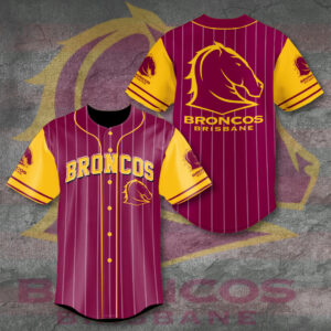Brisbane Broncos Baseball Jersey - VANDH 859