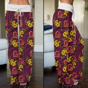 Brisbane Broncos High-Waisted Straight-Leg Trousers - VANDH 857