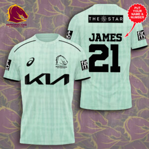 Personalized Brisbane Broncos 3D Apparel - VANDH 3998
