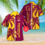 Personalized Brisbane Broncos 3D Hawaiian Apparel - VANDH 4007