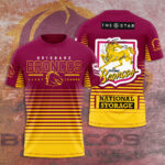 Brisbane Broncos 3D Apparel - TANTN 1899
