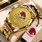 Brisbane Broncos 2025 NRL Premiers Alloy Luxury Quartz Watch - HOATT13736
