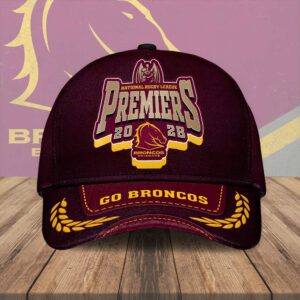 Brisbane Broncos 2025 NRL Premiers Classic Cap - HOATT13709