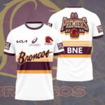 Brisbane Broncos 2025 NRL Premiers 3D Apparel - HOATT13703