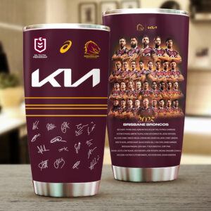 Brisbane Broncos 2025 NRL Premiers Tumbler Cup - HOATT14179