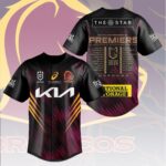 Brisbane Broncos 2025 NRL Premiers Baseball Jersey - HOATT13883