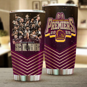 Brisbane Broncos 2025 NRL Premiers Tumbler Cup - TMTHU1806