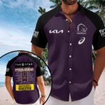 Brisbane Broncos 2025 Premiership Short Sleeve Button-Down Shirt - TANTN17707