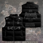 Brisbane Broncos 2025 Premiership 3D Sleeveless Down Jacket - TANTN17686