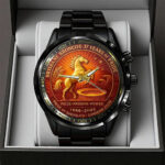 Brisbane Broncos 37th Anniversary 2025 Black Stainless Steel Watch - TANTN17812