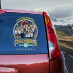 Brisbane Broncos Premiers 2025 3D Car Sticker - TANTN17256